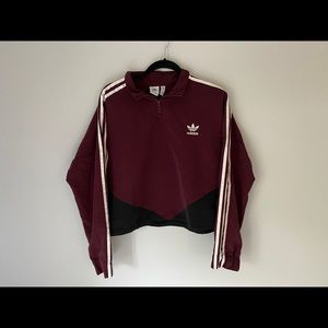 Adidas cropped windbreaker